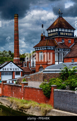 Harvey's Brewery, Lewes, Sussex, Regno Unito Foto Stock