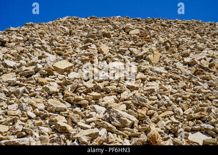 Pietra di cava, Eyzahut, Drome, Francia Foto Stock