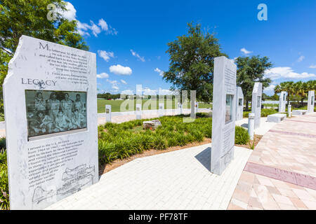 Sarasota Cimitero Nazionale in Sarasota Florida negli Stati Uniti Foto Stock