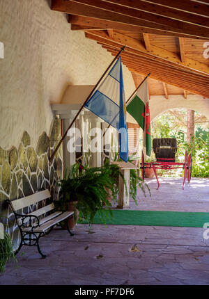 Welsh Tea House Ty Te Caerdydd, Gaiman, l'Insediamento gallese, Chubut Provincia, Patagonia, Argentina Foto Stock