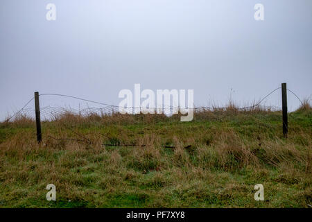 Ex Guerra Fredda stazione radar Foto Stock