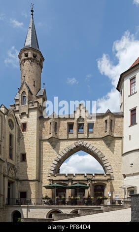 Castello, Sigmaringen, Baden-Wuerttemberg, Germania Foto Stock