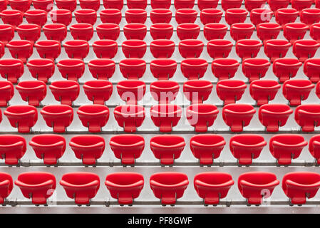 Il rosso sedi Stadium. Foto Stock