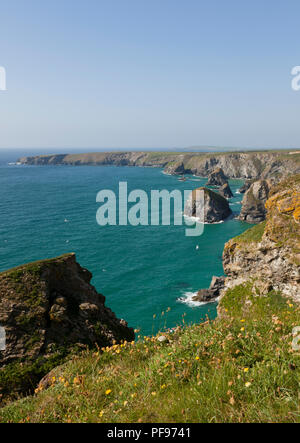 Tregurrian, Cornwall, Regno Unito Foto Stock