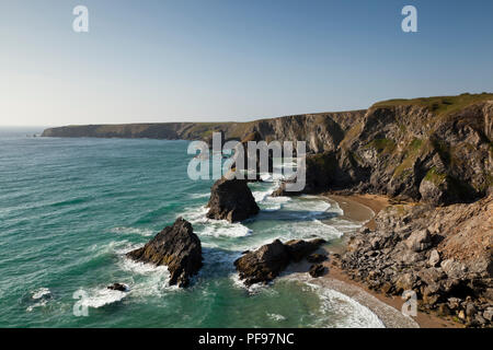 Tregurrian, Cornwall, Regno Unito Foto Stock