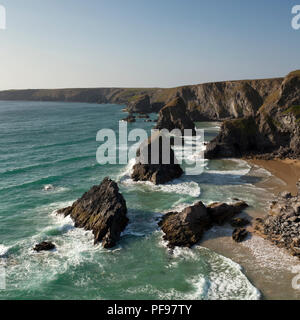 Tregurrian, Cornwall, Regno Unito Foto Stock