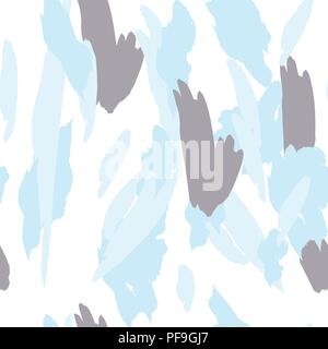 Militari di camuffamento di texture con alberi, rami, erba e acquerello macchie Illustrazione Vettoriale