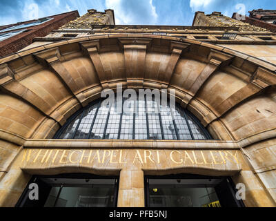 Galleria Whitechapel in East End di Londra a Whitechapel High Street La galleria d'arte è stato aperto nel 1901. Foto Stock