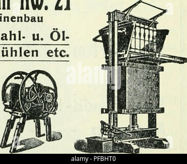 . Der Tropenpflanzer; zeitschrift fr tropische landwirtschaft. Piante tropicali; raccolti tropicali. Reisschälmasch, Schrotmühle Baunwollginmasctk BauiDWOll • Ballenpresse 29. Si prega di notare che queste immagini vengono estratte dalla pagina sottoposta a scansione di immagini che possono essere state migliorate digitalmente per la leggibilità - Colorazione e aspetto di queste illustrazioni potrebbero non perfettamente assomigliano al lavoro originale. Berlin Foto Stock
