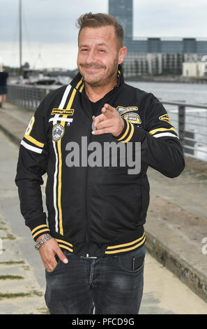 Berlino, Germania. 20 agosto 2018. Il partito cantante Willi Herren. Credito: Jens Kalaene/dpa-Zentralbild/dpa/Alamy Live News Foto Stock