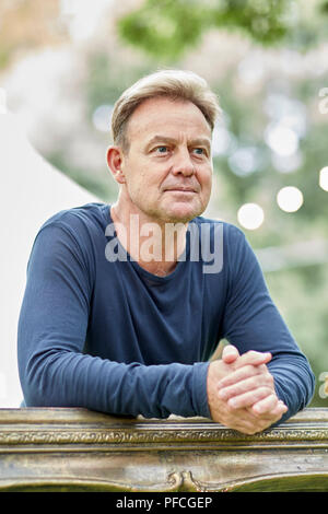 Edinburgh, Regno Unito. Il 21 agosto 2018. Jason Donovan presso il gruppo di Edimburgo Festival. Credito: Andrew Eaton/Alamy Live News. Foto Stock