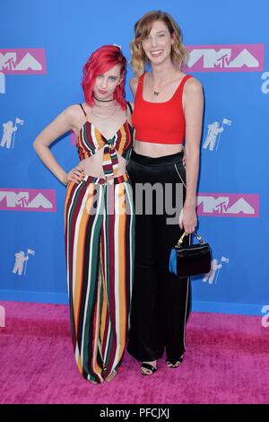 New York, NY, STATI UNITI D'AMERICA. 20 agosto 2018. All'arrivo per 2018 MTV VMAs - Arrivi parte 5, Radio City Music Hall di New York, NY Agosto 20, 2018. Credito: Kristin Callahan/Everett raccolta/Alamy Live News Foto Stock