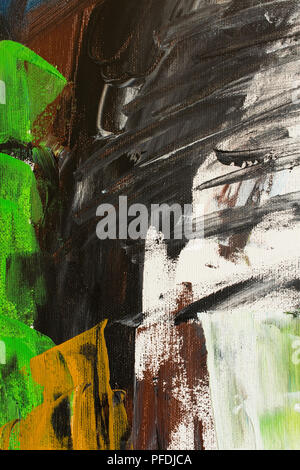 Dettaglio della pittura come sfondo. Foto Stock
