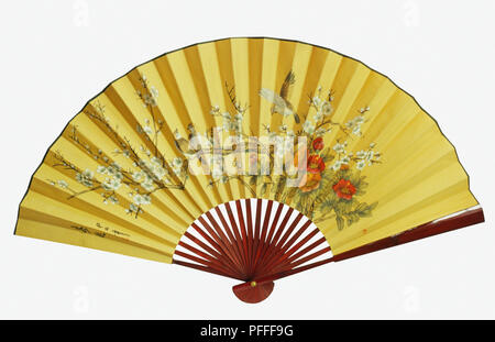 Tradizionale Giapponese ventola Foto Stock