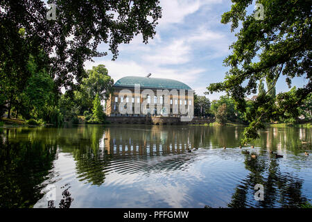 Düsseldorf il capitale di NRW - Germania Foto Stock