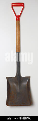 La pala con lama larga e incurvata bordo. Foto Stock