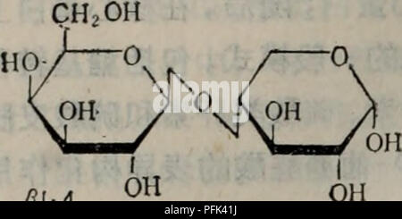 . La dai xie codolo dan bai yu dan bai ju tang jie gou gong neng egli dai xie. botanica. Ç§°KS)ãèç' ï¼heparin)åç¡"é "ä¹é °èç' solfato ï¼heparan,ç®ç§°HS)åéaeè'¨é ' (acido ialuronico,ç®ç§°HA)o å®ä"¬å å"çéå¤ äºç³ç"aeåä'èç½è'¨çè¿ae¥åºè§è¡¨52o Xyl-^Ser åVï¼ OH-CH2 HCNHa COOH. Å4 su Cal -""âºXyl CH2OH CH2OH. Si prega di notare che queste immagini vengono estratte dalla pagina sottoposta a scansione di immagini che possono essere state migliorate digitalmente per la leggibilità - Colorazione e aspetto di queste illustrazioni potrebbero non perfettamente assomigliano al lavoro originale.. xun ce mo han qing. ke xue chu ban she Foto Stock