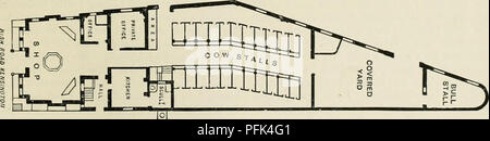 . Allevamento di animali da latte : essendo la teoria, pratica e i metodi di produzione di latte. Aziende lattiere; stabilimenti lattiero-caseari; latte piante. 1" JOi iMHiidU cjt 11 iinlii IO)ur (1 ri ui Dpimimint) contenente' importante centro piastrella un ritratto di una mucca, che rappresentano alcune qualità. Si sarà visto che il sig. Tisdall pensa che il ceppo della razza Shorthorn. Il fatto che la razza che non tanto come una carne- contiene il ritratto di un magnifico bearer è anche il miglior latte-produttore e che da 3NV1 HyVd QNVTIOH. f^ELBURV ROAU Fig. 237.-pianta, prima della rimozione delle bancarelle. bull, in cui è presente il signore del Holland Park Foto Stock