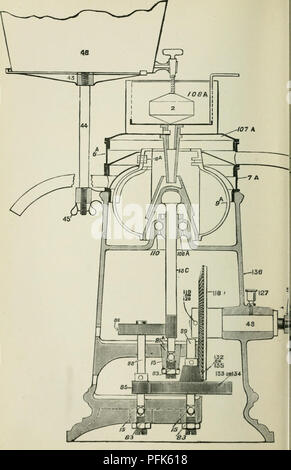 . Chimica dei prodotti lattiero-caseari: un manuale pratico per la latteria chimici e altri avente il controllo delle latterie. . Fig. 17.-Alexandra separatore.. Si prega di notare che queste immagini vengono estratte dalla pagina sottoposta a scansione di immagini che possono essere state migliorate digitalmente per la leggibilità - Colorazione e aspetto di queste illustrazioni potrebbero non perfettamente assomigliano al lavoro originale. Richmond, Henry Droop. Londra : C. Griffin &AMP; Company, Limited Foto Stock