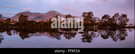 Lochan na-h Achlaise, Rannoch Moor Foto Stock