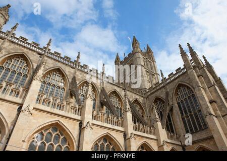 Gran Bretagna, Inghilterra, Somerset, bagno, Abbazia di Bath Foto Stock