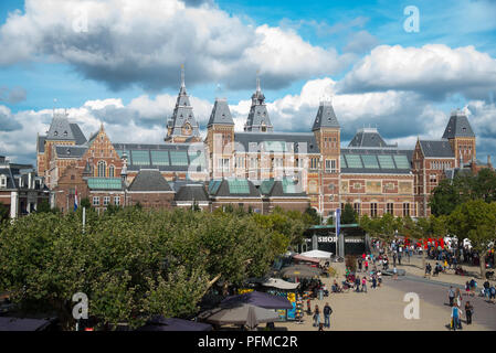 Rijksmuseum Amsterdam , Olanda Foto Stock