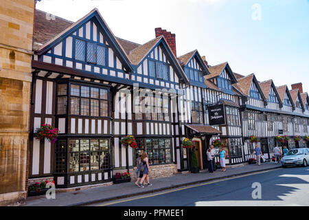 Il Shakespeare Hotel Mercure sul Chapel Street a Stratford Upon Avon Foto Stock