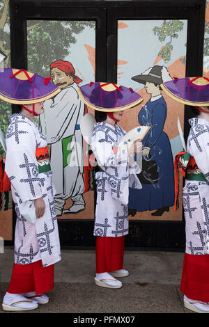 Nisei settimana Grand Parade, Giappone città di Los Angeles, California, Stati Uniti d'America Foto Stock