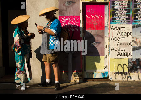 Nisei settimana Grand Parade, Giappone città di Los Angeles, California, Stati Uniti d'America Foto Stock