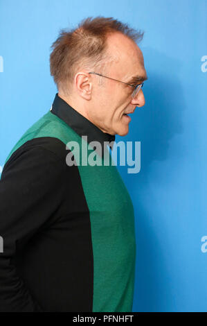 Berlino, Germania. 10 Febbraio, 2017. Danny Boyle durante il 'T2 Trainspotting' photocall al 67th Festival Internazionale del Cinema di Berlino/Berlinale 2017 il 10 febbraio 2017 a Berlino, Germania. | Utilizzo di credito in tutto il mondo: dpa/Alamy Live News Foto Stock