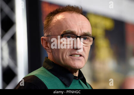 Berlino, Germania. 10 Febbraio, 2017. Danny Boyle durante il 'T2 Trainspotting' conferenza stampa presso la 67th Festival Internazionale del Cinema di Berlino/Berlinale 2017 il 10 febbraio 2017 a Berlino, Germania. | Utilizzo di credito in tutto il mondo: dpa/Alamy Live News Foto Stock