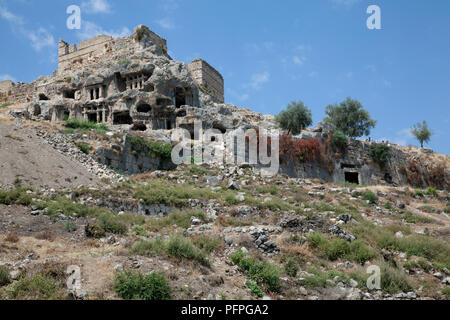 La Turchia, nei pressi di Fethiye, rovine di Tlos Foto Stock