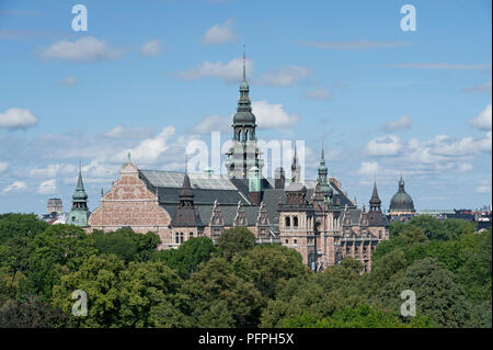 La Svezia, Stoccolma Nordiska Museet (Museo Nordico) esterno Foto Stock