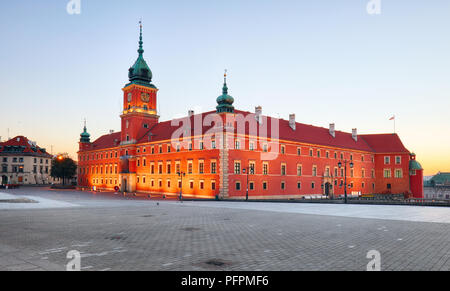 Castello Reale di Varsavia, Polonia Foto Stock