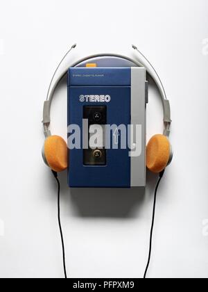 Cuffie stereo con cuffie Foto Stock