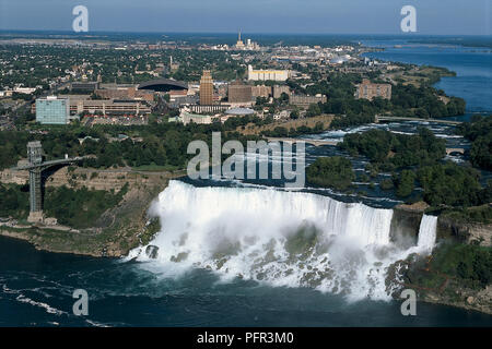 Canada, Ontario cascate del Niagara Foto Stock