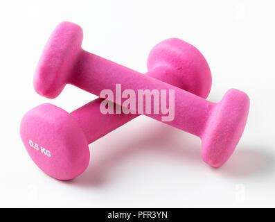 0.5 chilogrammo manubri Foto Stock