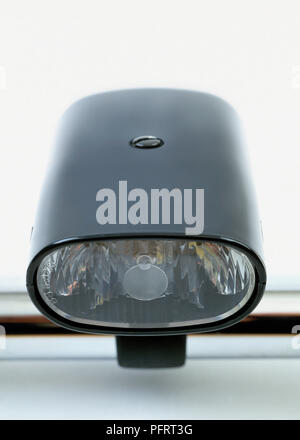 Spento alogeno faro anteriore di bicicletta, close-up Foto Stock