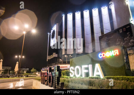 Der Kulturpalast in Sofia Bulgaria Foto Stock