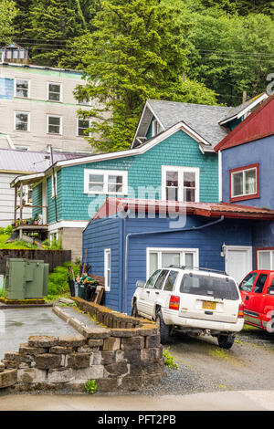 Legname carter interno di Juneau, la città capitale di Alaska, STATI UNITI D'AMERICA Foto Stock