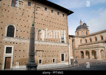 L'Italia, le Marche, Urbino Palazzo Ducale Foto Stock