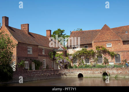 Gran Bretagna, Inghilterra, Suffolk, East Bergholt, Flatford Mill Foto Stock