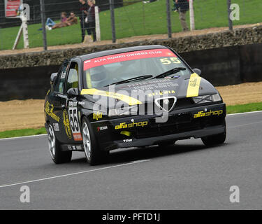 Scott Austin, Alfa Romeo 155, Bosch, Alfa Romeo campionato, Festival Italia, Brands Hatch, Fawkham, Kent, Inghilterra, domenica 19 agosto, 2018, 2018, un Foto Stock