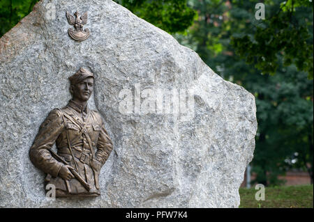 Un monumento di soldati maledetto in Gdansk, Polonia. 4 agosto 2018 © Wojciech Strozyk / Alamy Stock Photo Foto Stock