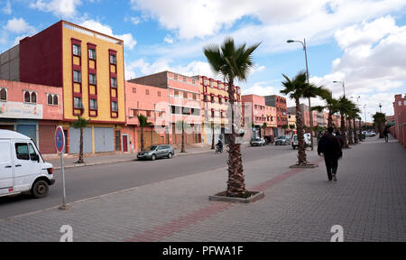 Strade in Biougra, Agadir in Marocco - street photography Foto Stock