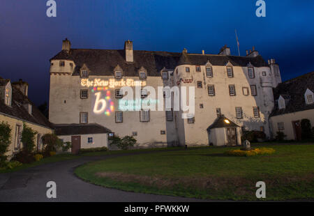 Al di là delle frontiere, Traquair House, Scottish Borders Foto Stock