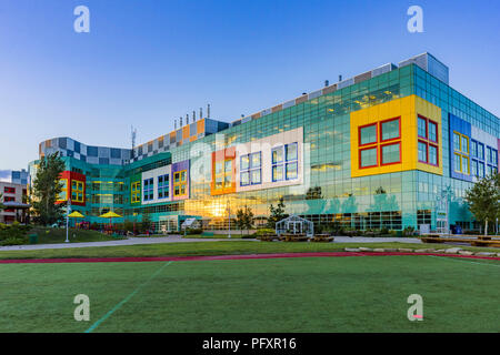 Alberta ospedale per bambini, Calgary, Alberta, Canada. Foto Stock