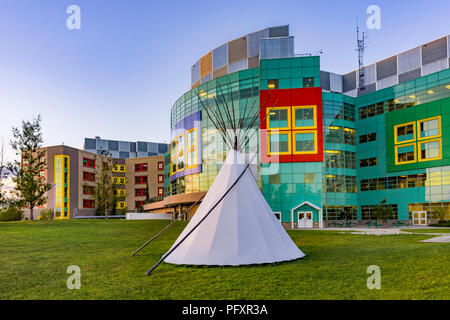 Alberta ospedale per bambini, Calgary, Alberta, Canada. Foto Stock