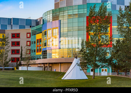 Alberta ospedale per bambini, Calgary, Alberta, Canada. Foto Stock