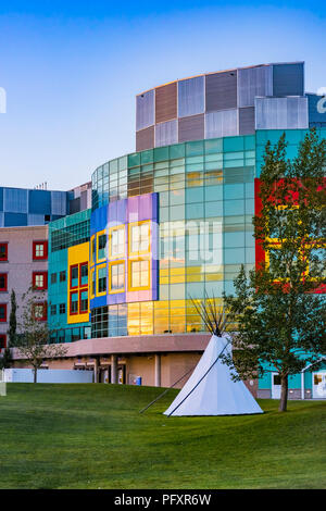 Alberta ospedale per bambini, Calgary, Alberta, Canada. Foto Stock